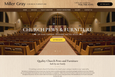 Miller Gray Church Furniture